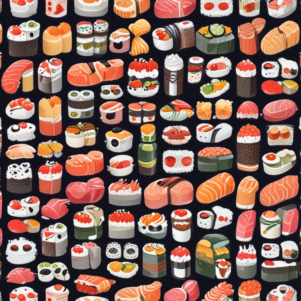 A selection of Sushi