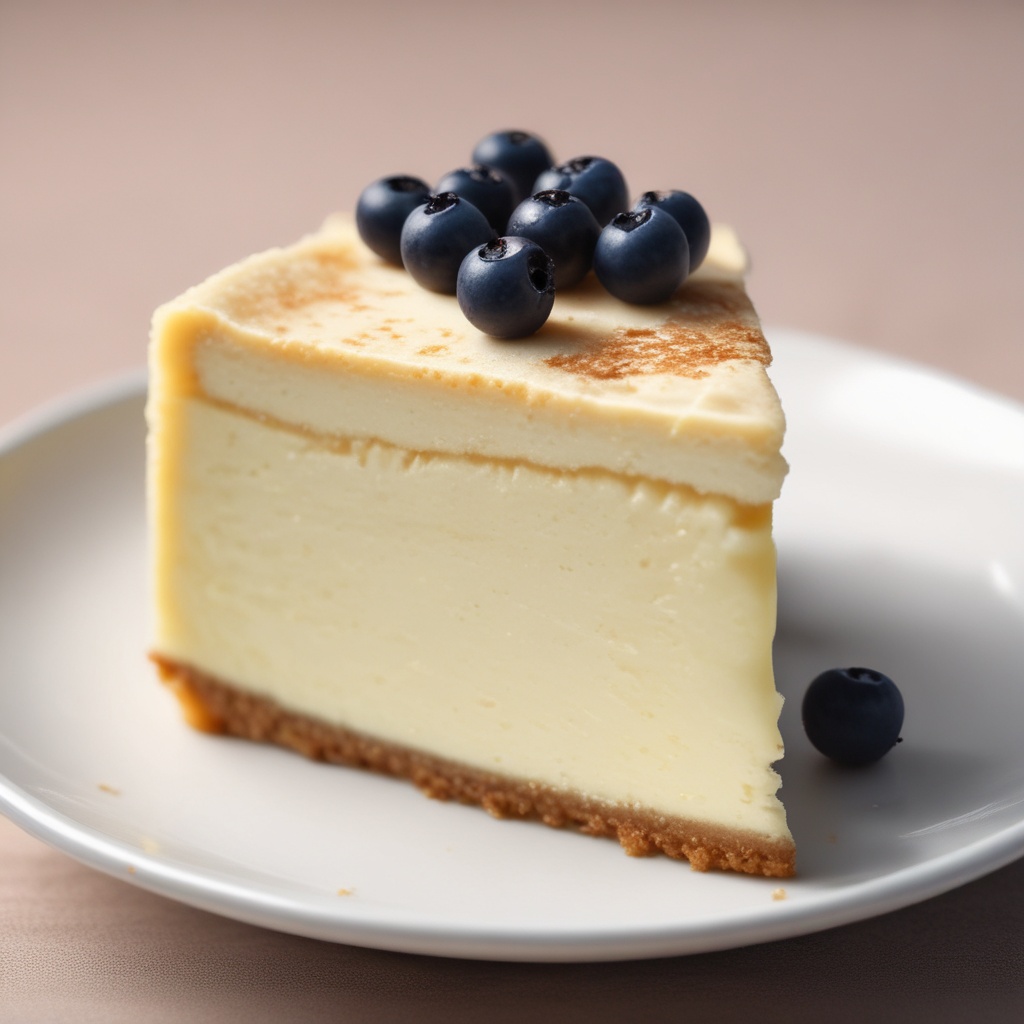 A slice of Cheesecake